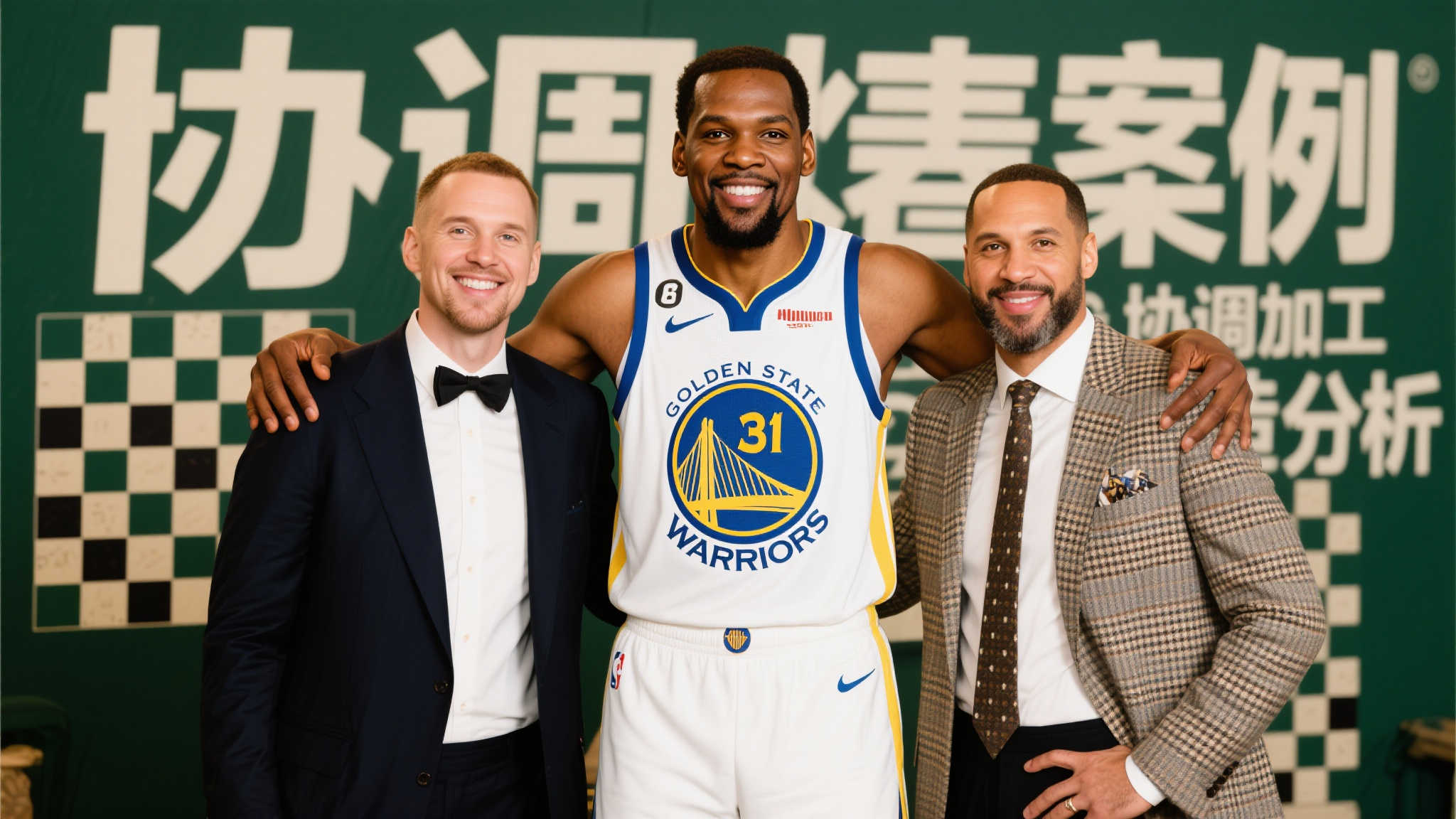 有趣的是，当三位如此风格迥异却高度互补得人凑齐同框